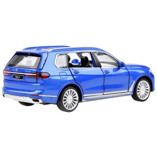 Metalni autić BMW X7 (1:32) - friction power slika 6