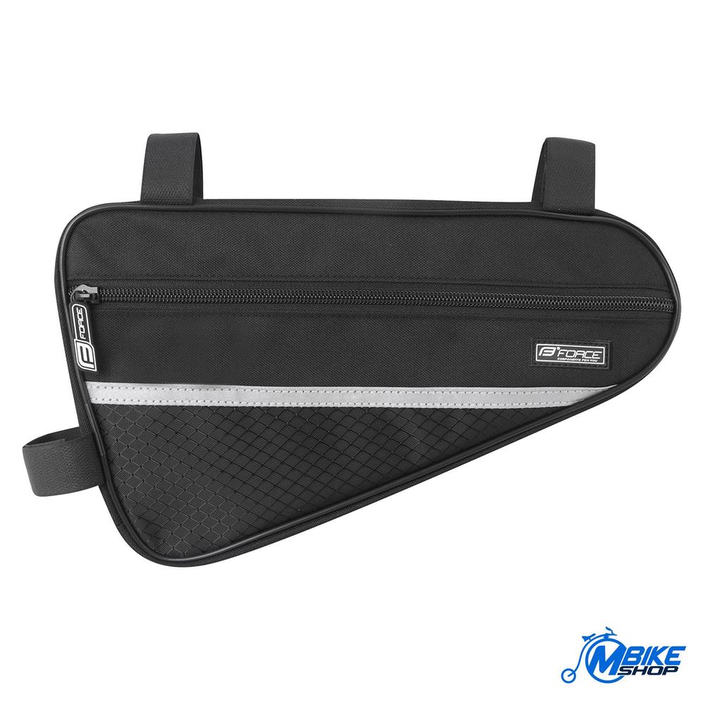 Force Torbica za bicikl Long Eco Black slika 1