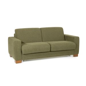 Kansas - Green Green 3-Seat Sofa-Bed