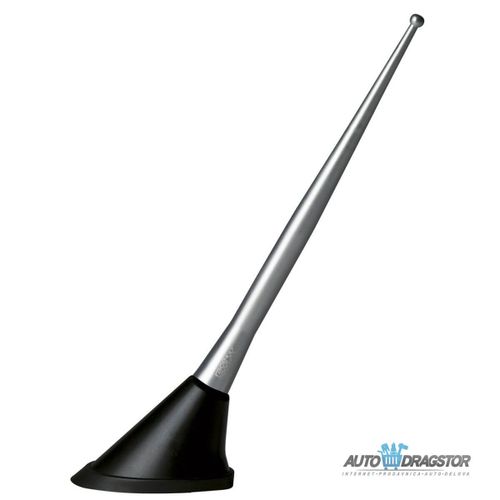 KROVNA ANTENA GT "AERO" 16V TUNING SREBRNA 180MM slika 1