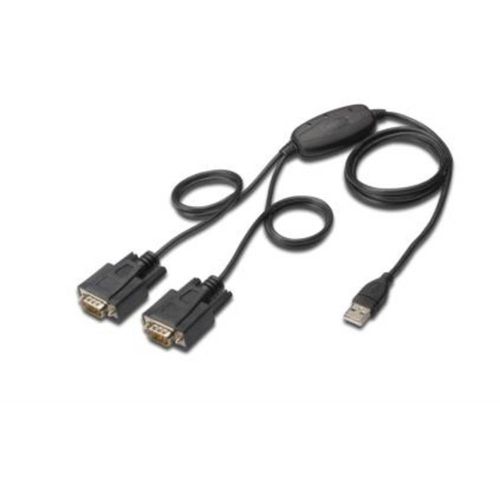 Digitus USB 1.1, serijsko sučelje adapter [1x muški konektor USB 2.0 tipa a - 2x 9-polni muški konektor D-Sub] slika 2