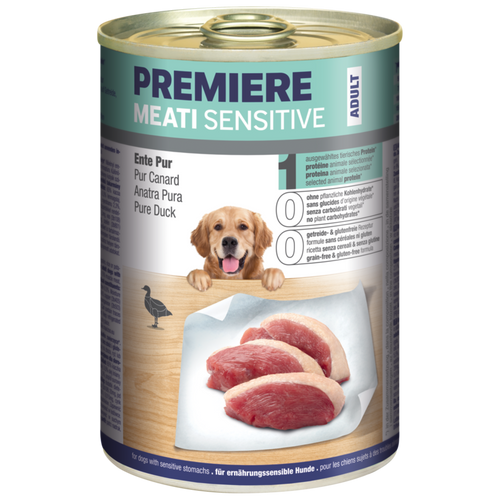 Premiere Dog Meati Sensitive Pačetina  400g konzerva slika 1