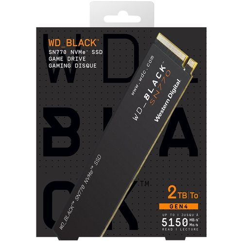 SSD WD Black SN770 NVMe 2TB, WDS200T3X0E slika 6