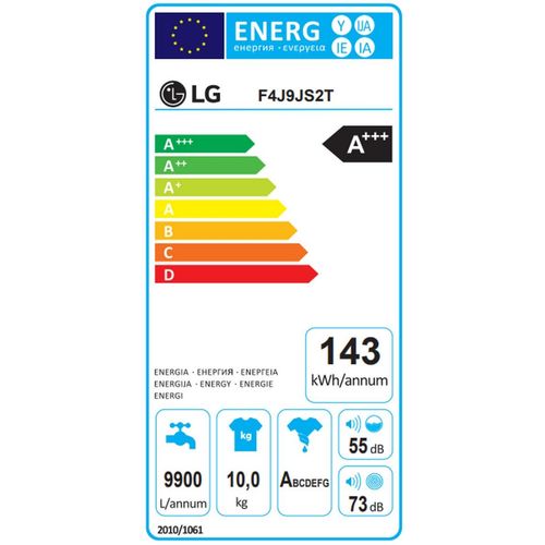 Lg perilica rublja f4j9js2t slika 2