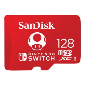 Memorijska kartica SANDISK Nintendo Switch MicroSDXC 128GB, SDSQXAO-128G-GNCZN