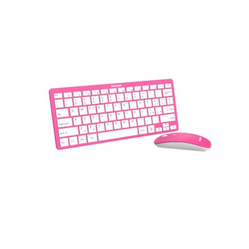 PANTONE IT COLLECTION bežična tastatura sa mišem u PINK boji slika 1