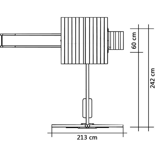 Kućica za igru tobogan, ljestve i ljuljačka 242x237x218 cm drvo slika 23