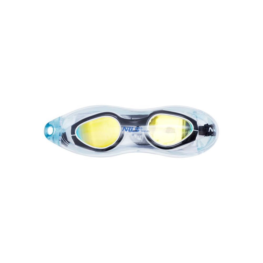 Nqg480maf crno/bijele naočale za plivanje nils aqua slika 5