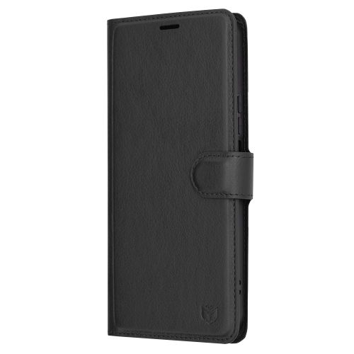 Techsuit - Leather Folio preklopna wallet maska za Honor 90 Lite - crna slika 4