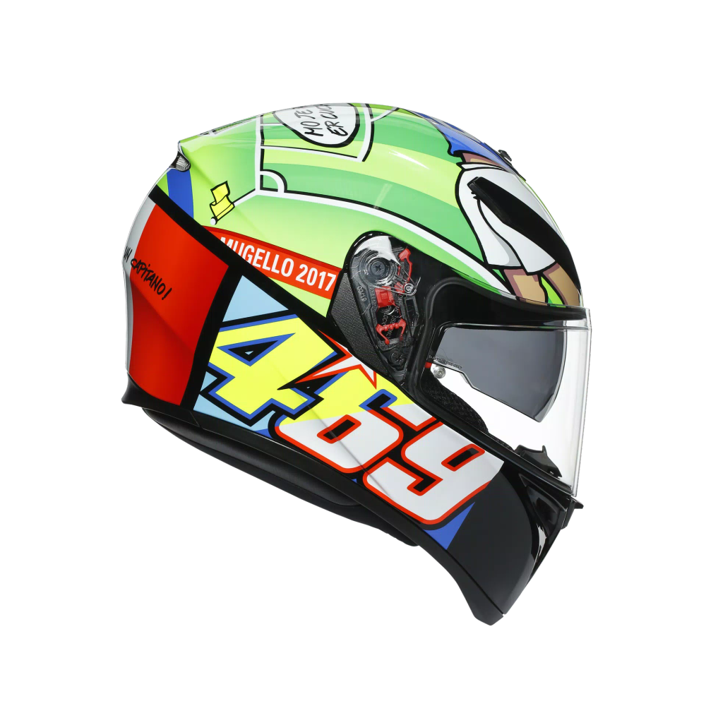AGV K3 Rossi Mugello 2017 slika 3