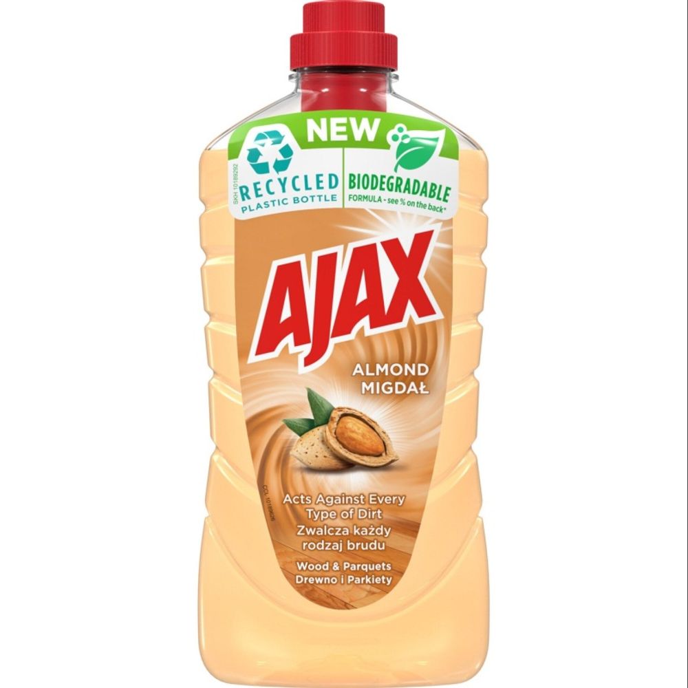 Ajax Sredstvo za čišćenje parketa Authentic Wood (Almond) 1000ml slika 1
