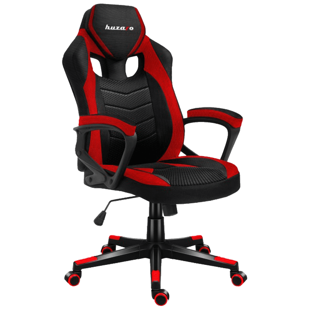 Huzaro Gaming stolica / Force 2.5 Red Mesh, crveno crna slika 1