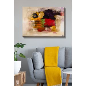 Dekorativna Višebojna Kanvas Slika (70 x 100 cm) - Model 171