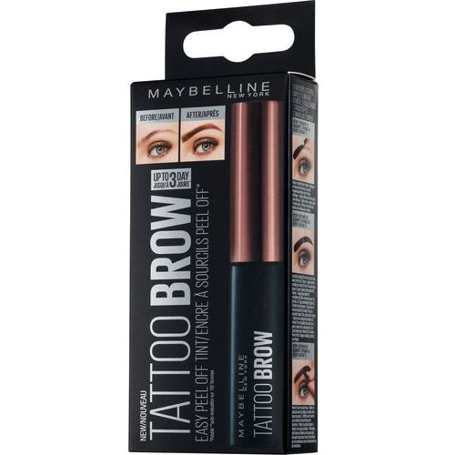 Maybelline New York Tattoo Brow Peel-Off gel za obrve 3 Dark Brown slika 2