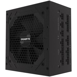 GIGABYTE P850GM Napajanje 850W, Modularno, 80 PLUS Gold, Japanski kondenzatori, 120mm pametni ventilator, EU utikač