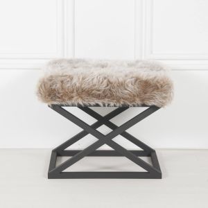 Capraz Plush - Black, Grey v2 Black
Grey Pouffe