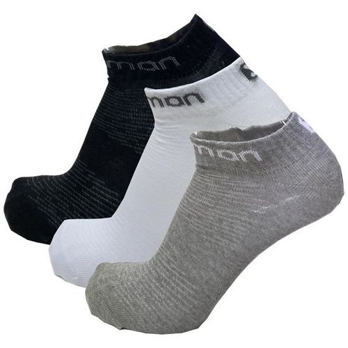 čarape Salomon Set Black/Grey/White slika 1