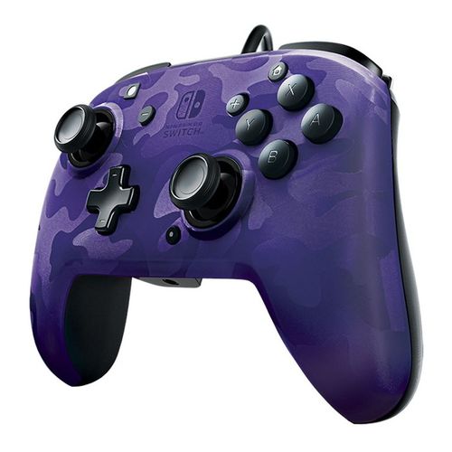 Nintendo Switch Faceoff Deluxe Controller + Audio Camo Purple slika 1