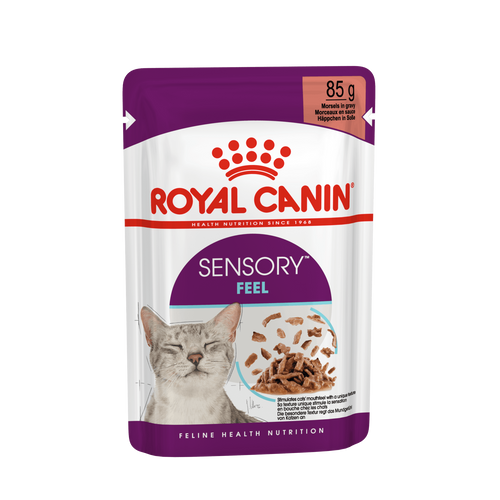 ROYAL CANIN FHN Sensory Feel, potpuna hrana za odrasle mačke, komadići u umaku, 12x85 g slika 1