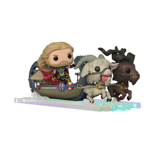 Funko Pop Rides Super Deluxe: Thor i Ljubav i Grom - Thor s Brodom Kozom slika 1