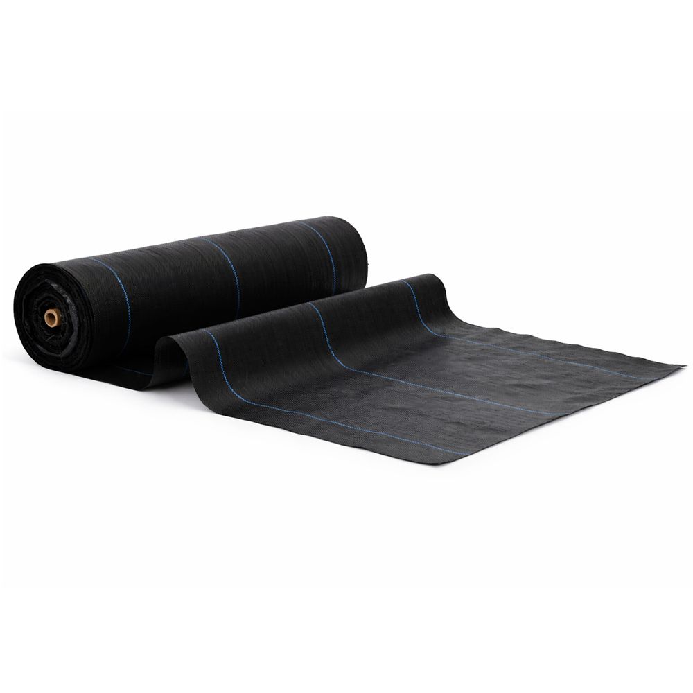 MultiGarden crna UV-otporna agrotekstilna tkanina 135 g/m² protiv korova 3,2 × 50 m, s klinovima slika 6
