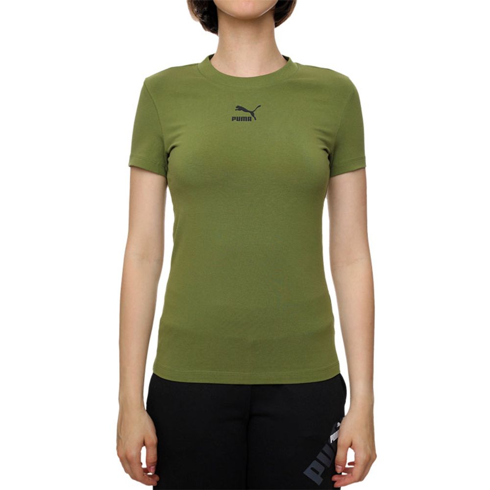 Puma Majica kratki rukav Classics Slim Tee za žene slika 1