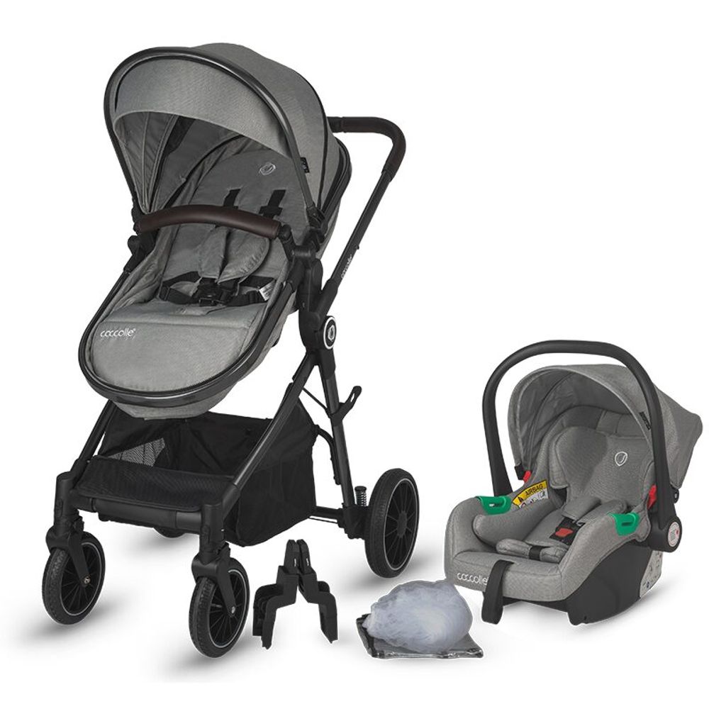 Coccolle® Kolica 3U1 Ago, Neutral Grey slika 1