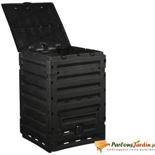 423521 Nature Compost Bin 300 L Black slika 1