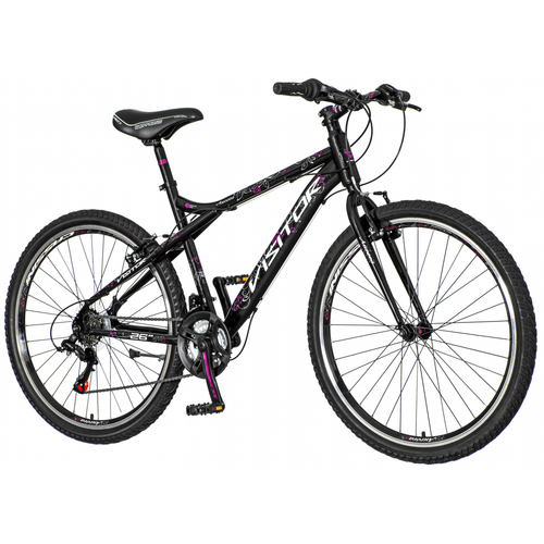 Visitor - AUR267 26"/18" VISITOR AURORA CRNO ROZA BELI - mountain bike slika 1