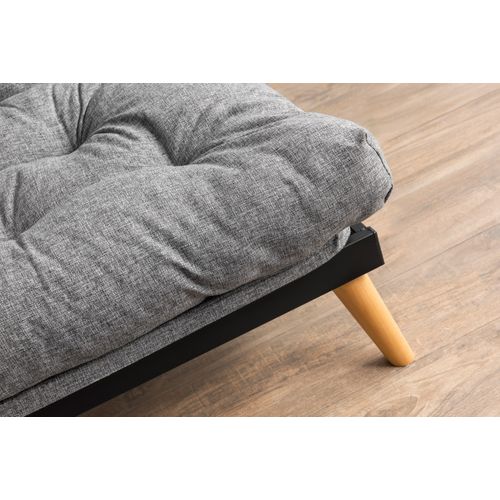 Saki - Light Grey Light Grey 3-Seat Sofa-Bed slika 10