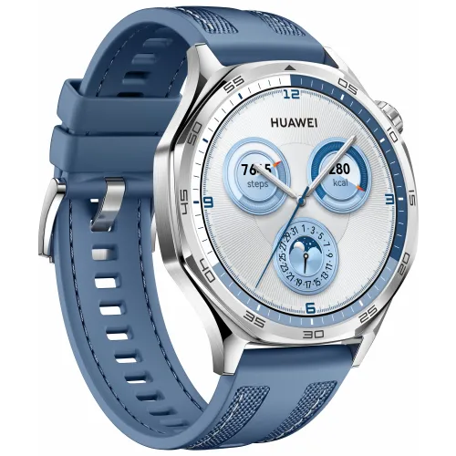 Huawei Watch GT 5 Pametni sat 46mm Plavo srebrni slika 2