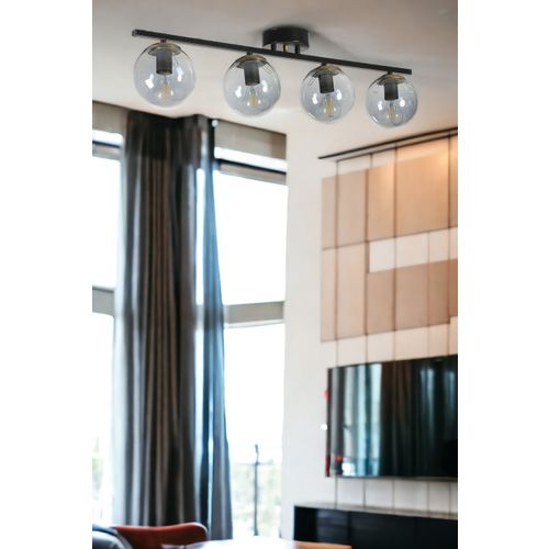 Yeni Can 4 Lü Siyah Füme Camlı Avize Black
Fume Chandelier slika 2