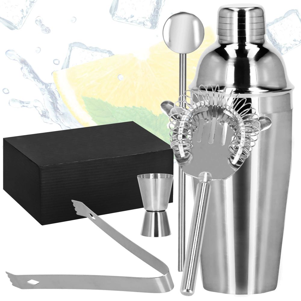Set za pripremu pića za barmene shaker 550 ml 5 komada slika 9