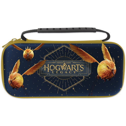 OFFICIAL HOGWARTS LEGACY - XL SWITCH CASE FOR SWITCH AND OLED - GOLDEN slika 1