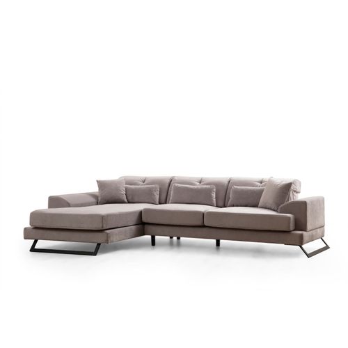 Atelier Del Sofa Frido Left (Chl+3R) - Svetlosivi ugao trosed slika 6