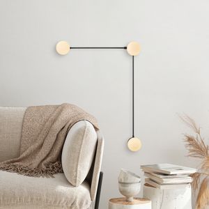 Domino - 11048 Black
Cream Wall Lamp