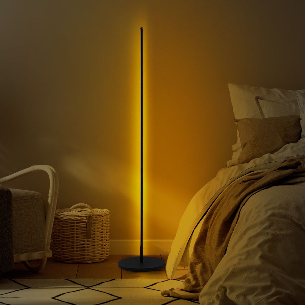 Samo - Crna Podna Lampa 13317 slika 1