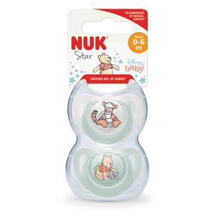 NUK duda varalica - silikon Star Winnie the Pooh 0-6 m 10730890