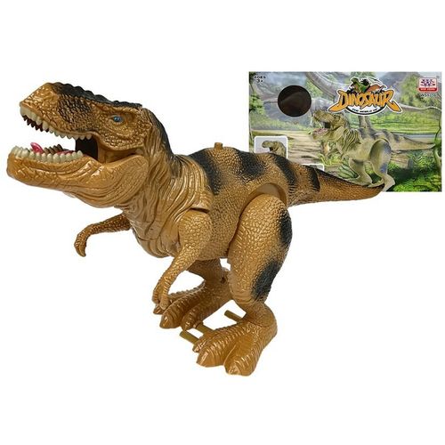 Dinosaur T-Rex na baterije, smeđi slika 1