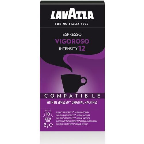 Lavazza nespresso kompatibilne kapsule 100 kom(10x10) XXL / Vigoroso slika 2