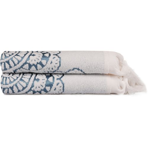 Marcello - Petrol Ecru
Petrol Hand Towel Set (2 Pieces) slika 2