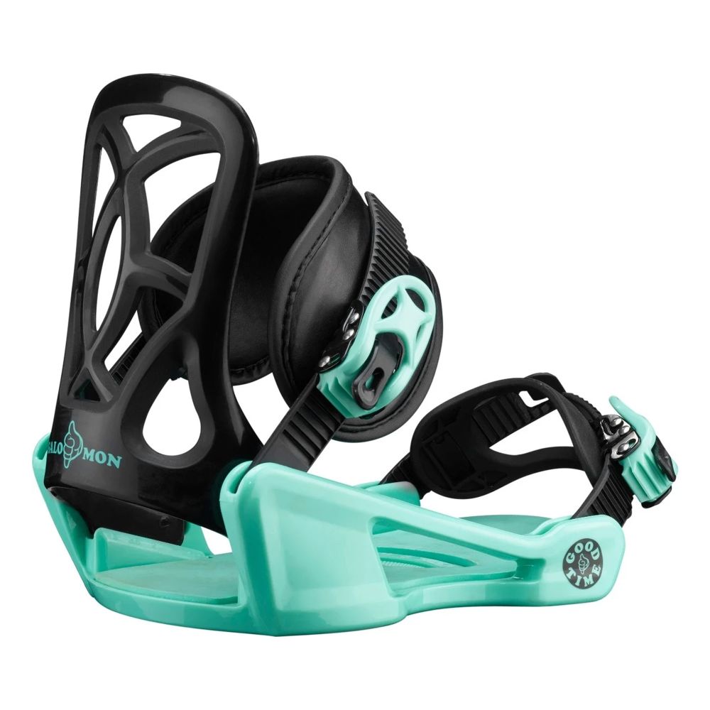 Salomon Dječiji vezovi za snowboard Goodtime, Black XS slika 2