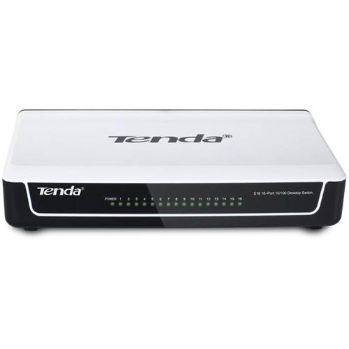 TENDA S16 16-Port 10/100 Desktop Switch slika 1