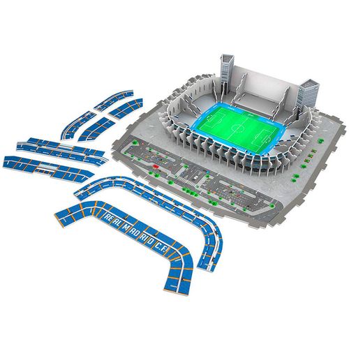 Real Madrid Santiago Bernabeu stadium 3D puzzle led slika 4