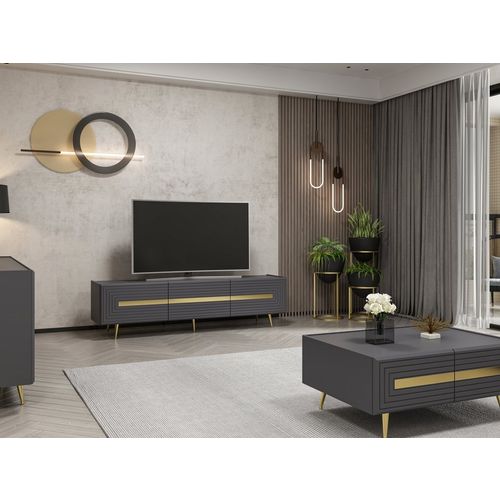 Jose - Anthracite  Anthracite
Gold TV Unit slika 5