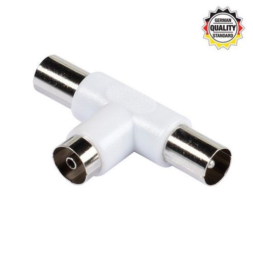 Adapter VIVANCO 48017, antenski coax Ž na 2x coax M slika 1