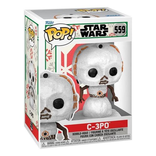 Funko POP Star Wars: Holiday - C-3PO (SNWMN) slika 1