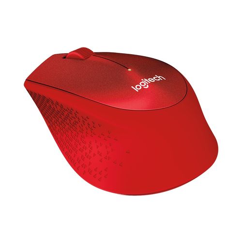 Logitech M330 Silent Plus Wireless mouse Red slika 1