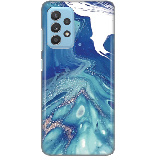 Maska Silikonska Print za Samsung A536B Galaxy A53 5G Blue Marble slika 1