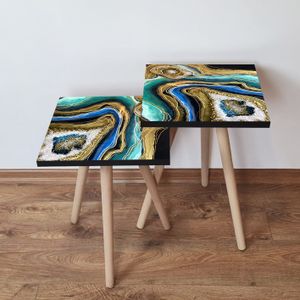 Nesting stolovi 2Shp288 - (2 komada) - boje: više boja